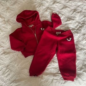 True Religion Hoodie and Sweatpants set